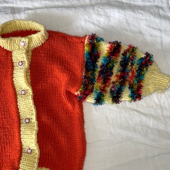 Other - ADORABLE girls knit sweater approx 5T